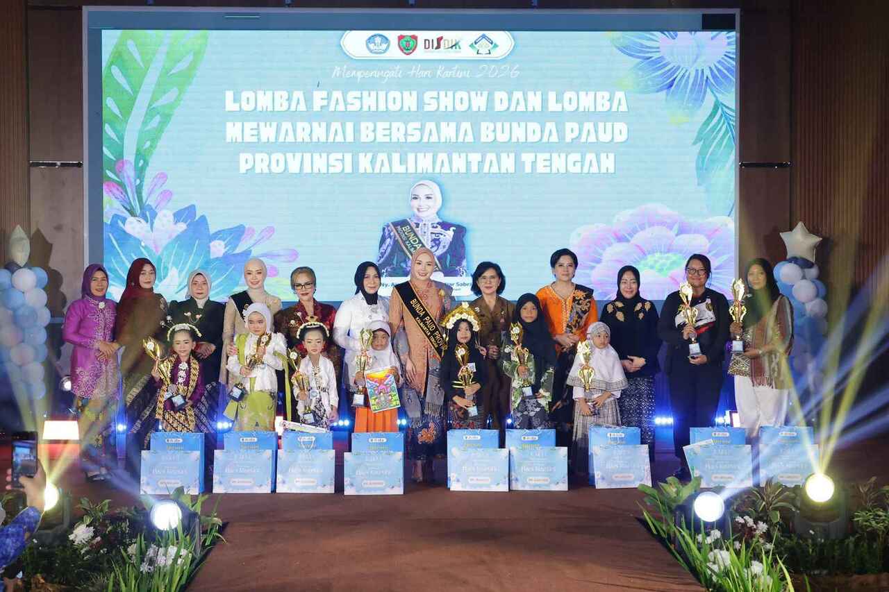 Semangat Kartini Tumbuh Sejak Dini Lewat Lomba PAUD Kalteng